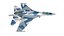 Sukhoi Su-35 Low-poly