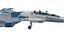 Sukhoi Su-35 Low-poly