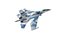 Sukhoi Su-35 Low-poly
