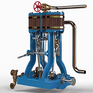 Steam Launch Engine, 1889