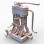 Steam Launch Engine, 1889