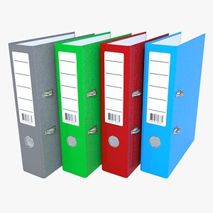 document folder file 3D