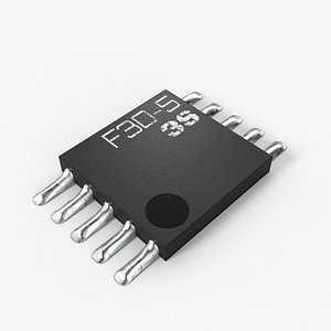 3D chip 2k pbr model