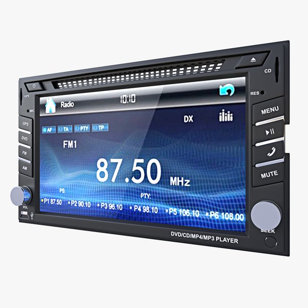 Car Stereo 3d Models For Download Turbosquid 0222