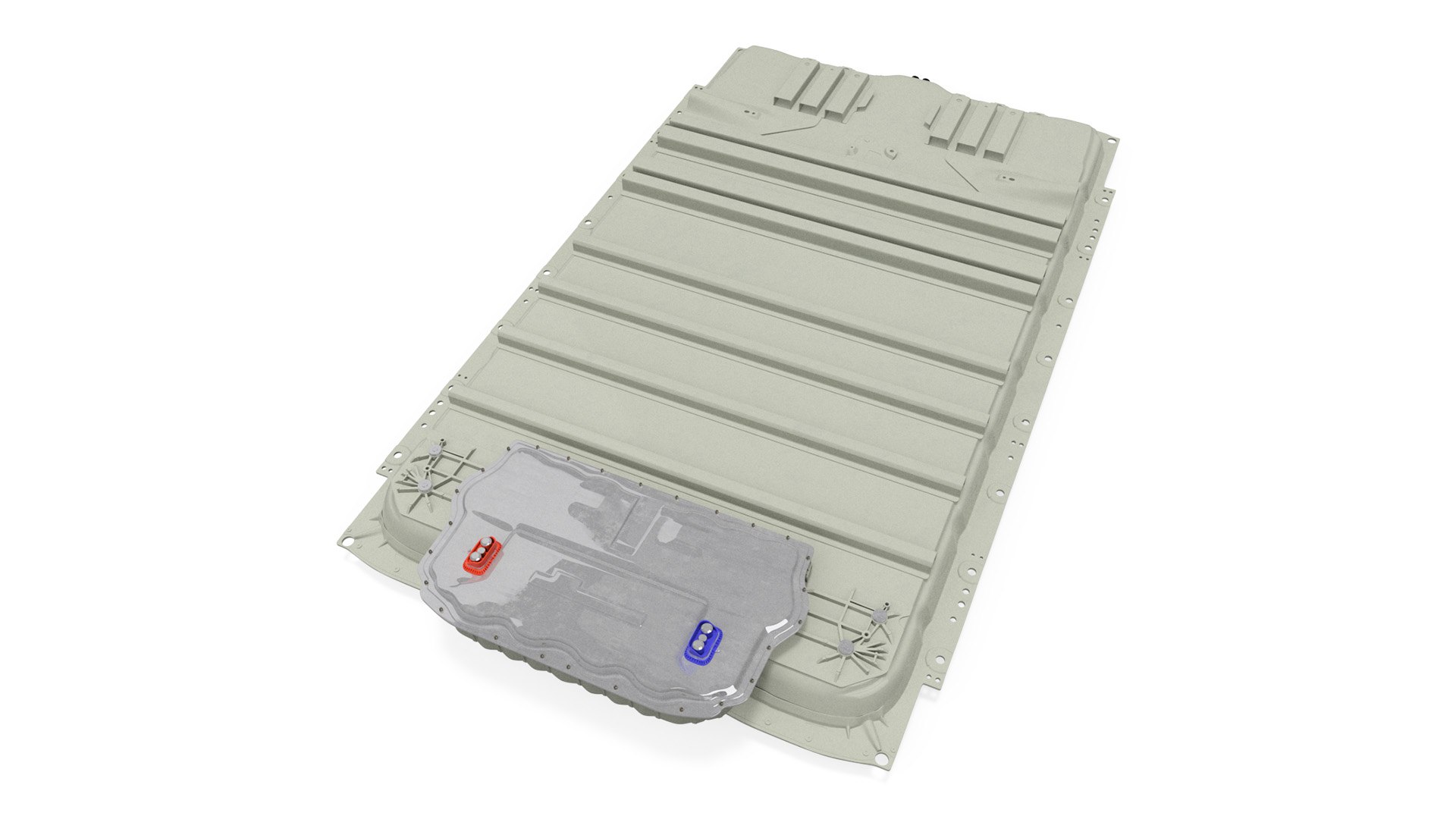 Tesla Cybertruck battery pack 3D model preview