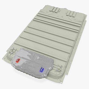 Tesla Cybertruck battery pack 3D