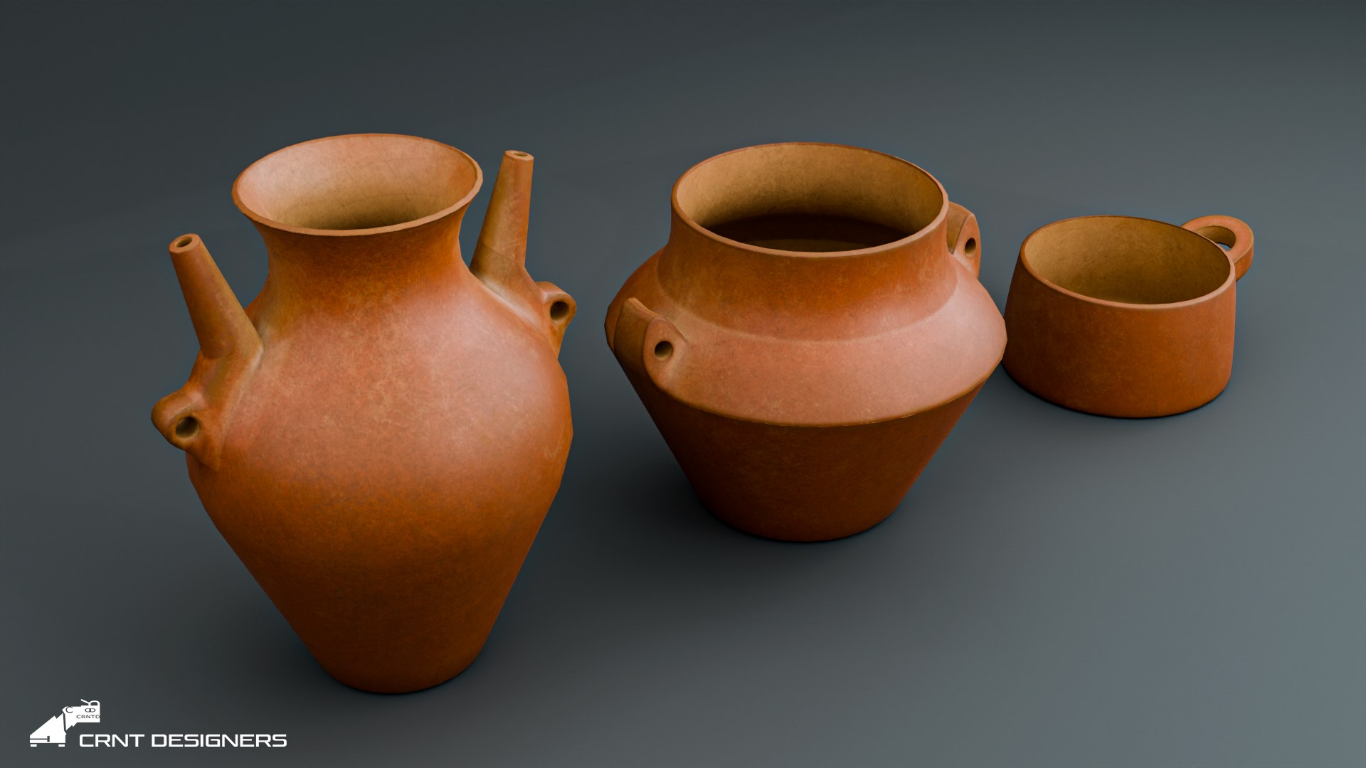 Ancient Clay Cooking Vessels Set Low-poly 3D model https://p.turbosquid.com/ts-thumb/z0/tMcqL2/38/av_4/png/1752985011/1920x1080/fit_q87/e3d6b342fecffd61e63e8e1c132bcf749577f5cc/av_4.jpg