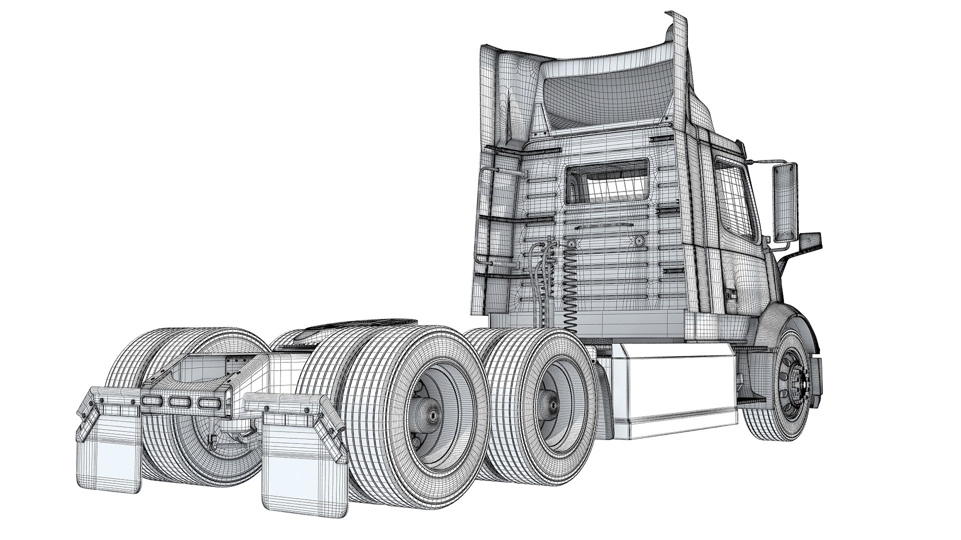2025 Electric Semi Truck 3D TurboSquid 2257752 Electrictruck19