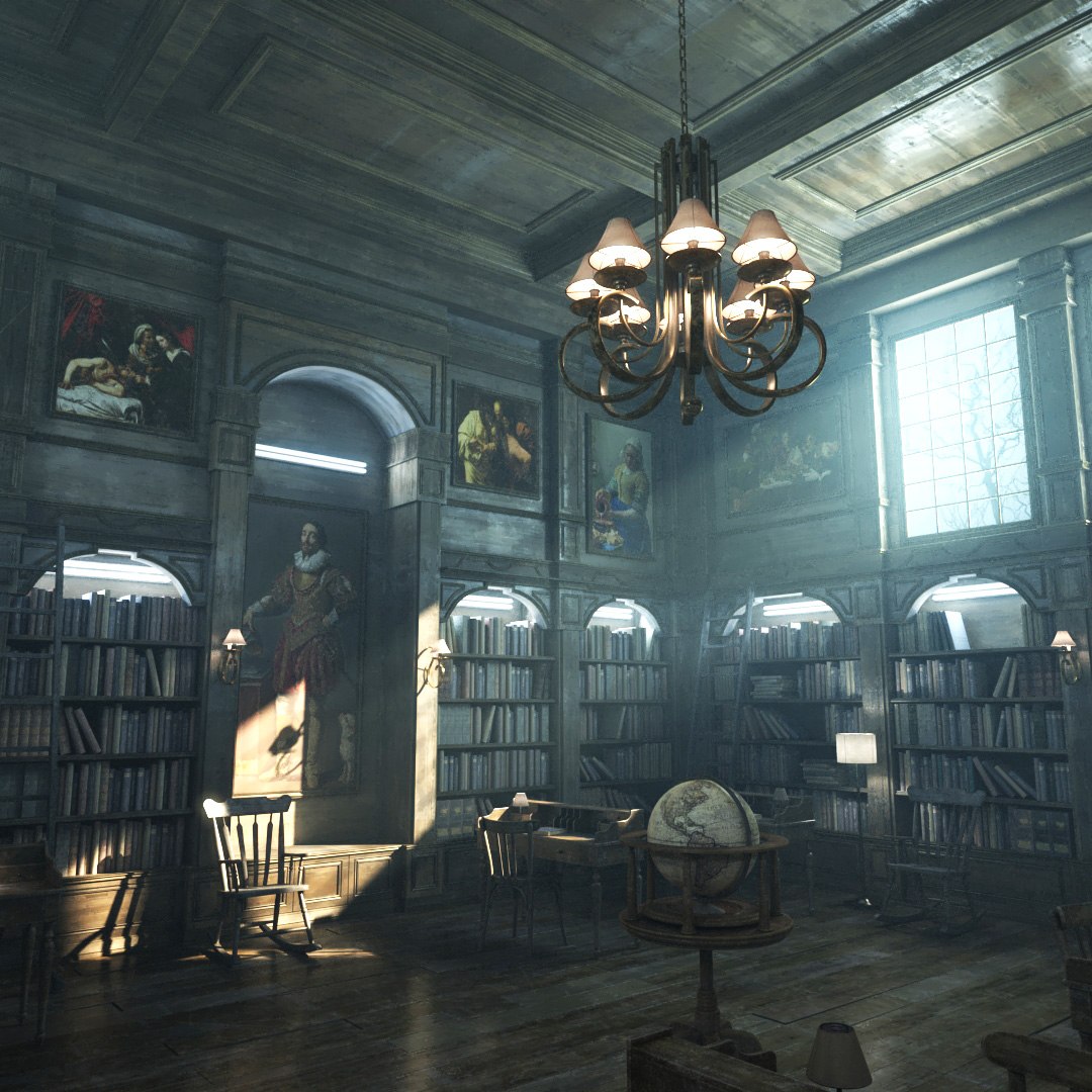 Old Dark Library