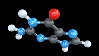 DNA  Guanine - Nucleobase model
