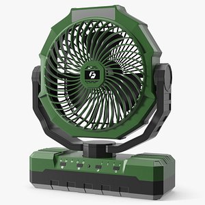 F3 Tactical Camping Fan with Battery Base