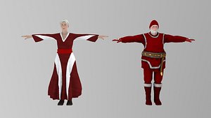 Santa and Mrs Claus