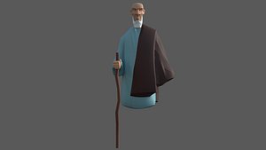 Monk 3D model