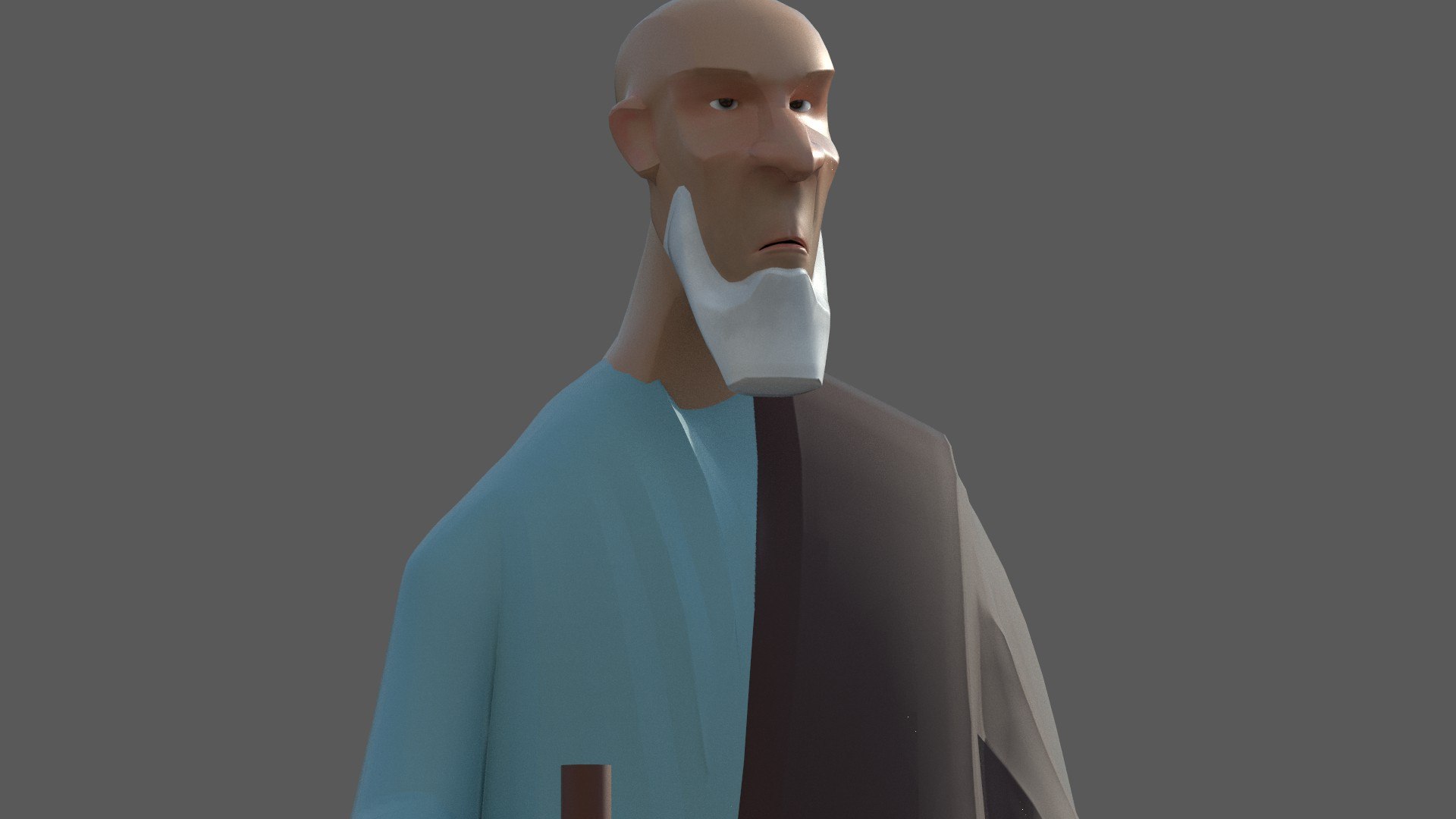 Monk 3D Model - TurboSquid 1960562