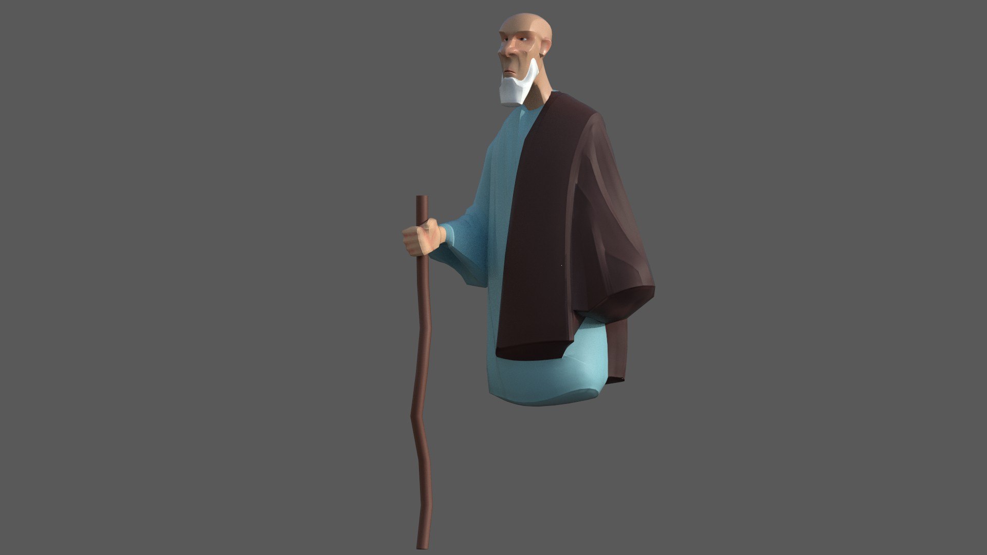 Monk 3D Model - TurboSquid 1960562