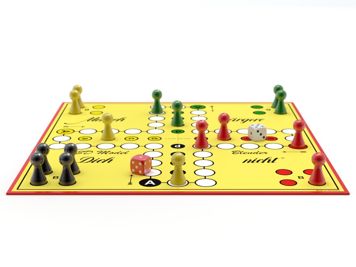 Classic German Board Model - TurboSquid 1412585