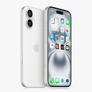 3D Apple iPhone 16 v1 model