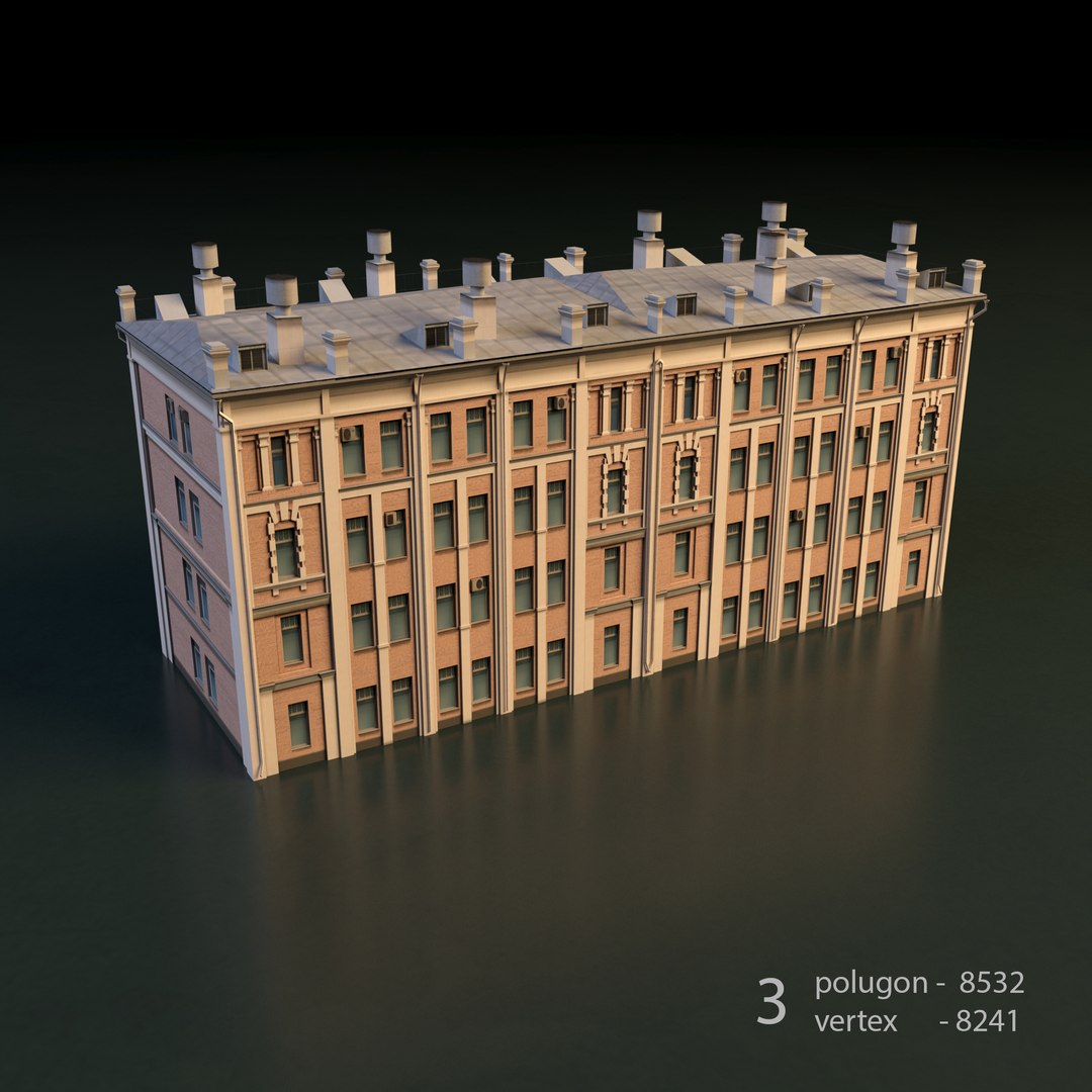 Building Set 3D - TurboSquid 1480219
