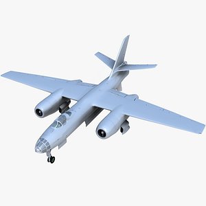 3D Ilyushin IL-28 Beagle 22 model