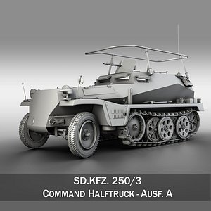 SD.KFZ 250 3 - Command Halftrack