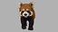 Panda rouge
