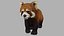 Panda rouge