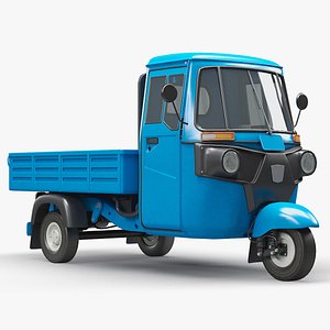 3D three-wheeler cargo vehicle