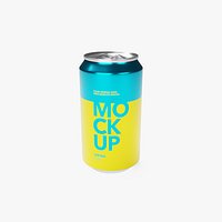 Soda Can 355ml - Blue