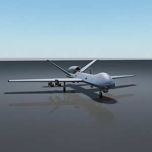 3d uav drone 2 model