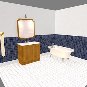 bathroom sink 3d model