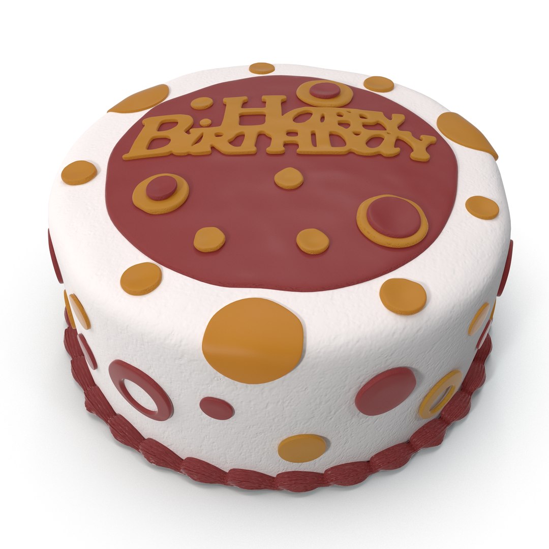 3d Birthday Cake 3