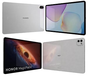 Huawei MatePad 11 5 2026 Frost Silver And Honor Magic Pad 4 White