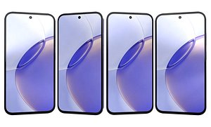 3D Realme 16 Pro 5G Purple model