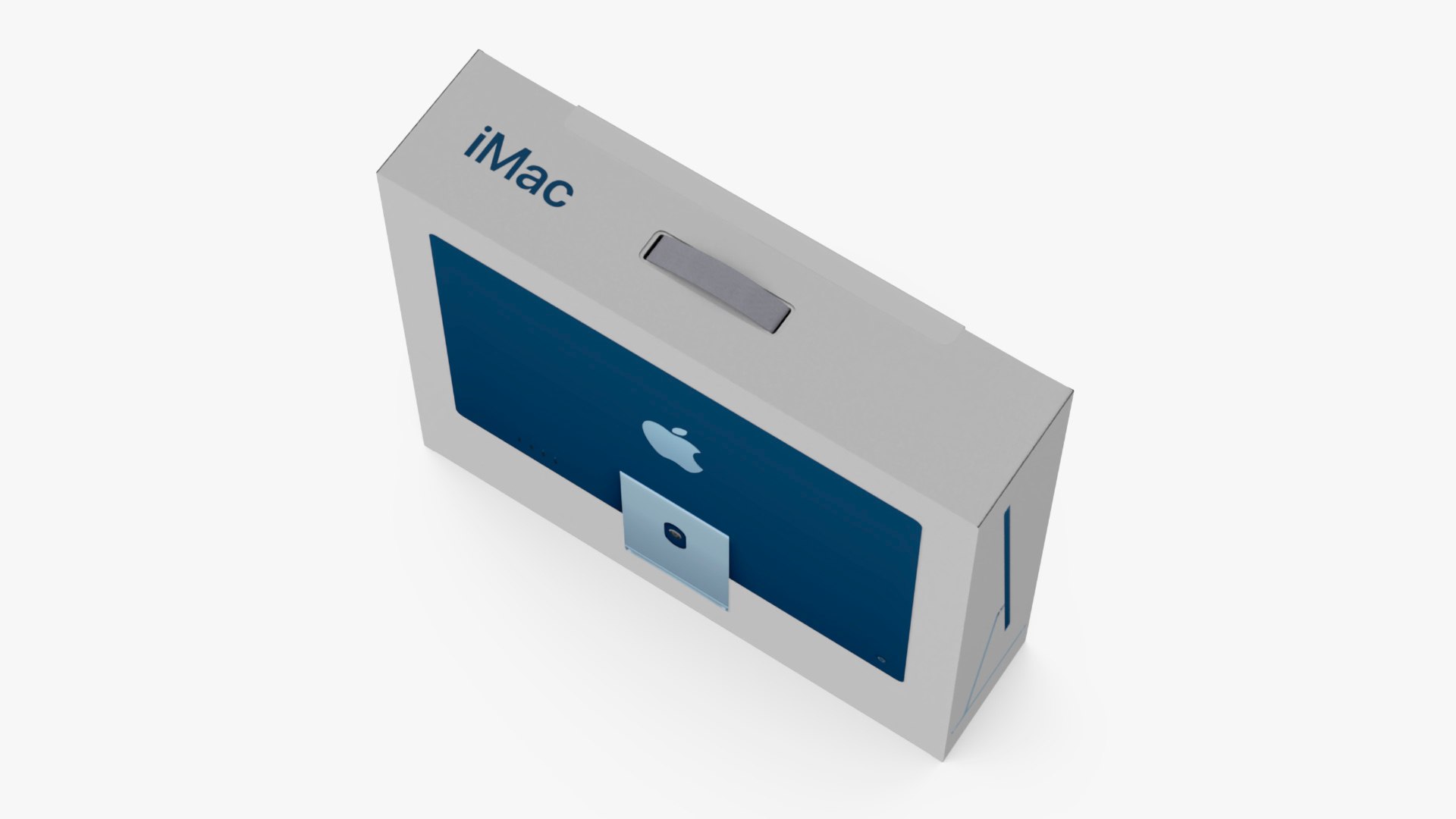 3D Apple IMac Packaging Box - TurboSquid 2215363