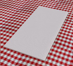 3D napkin paper towel