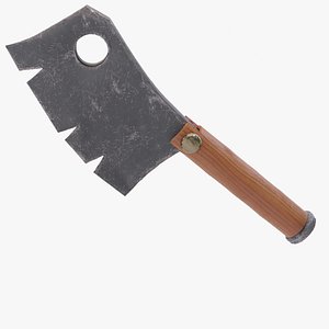 3D model Meat Cleaver  PBR
