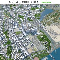 Sejong Downtown South Korea