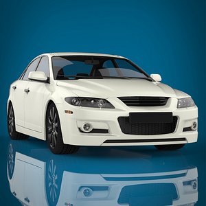 luxury car materials 3D