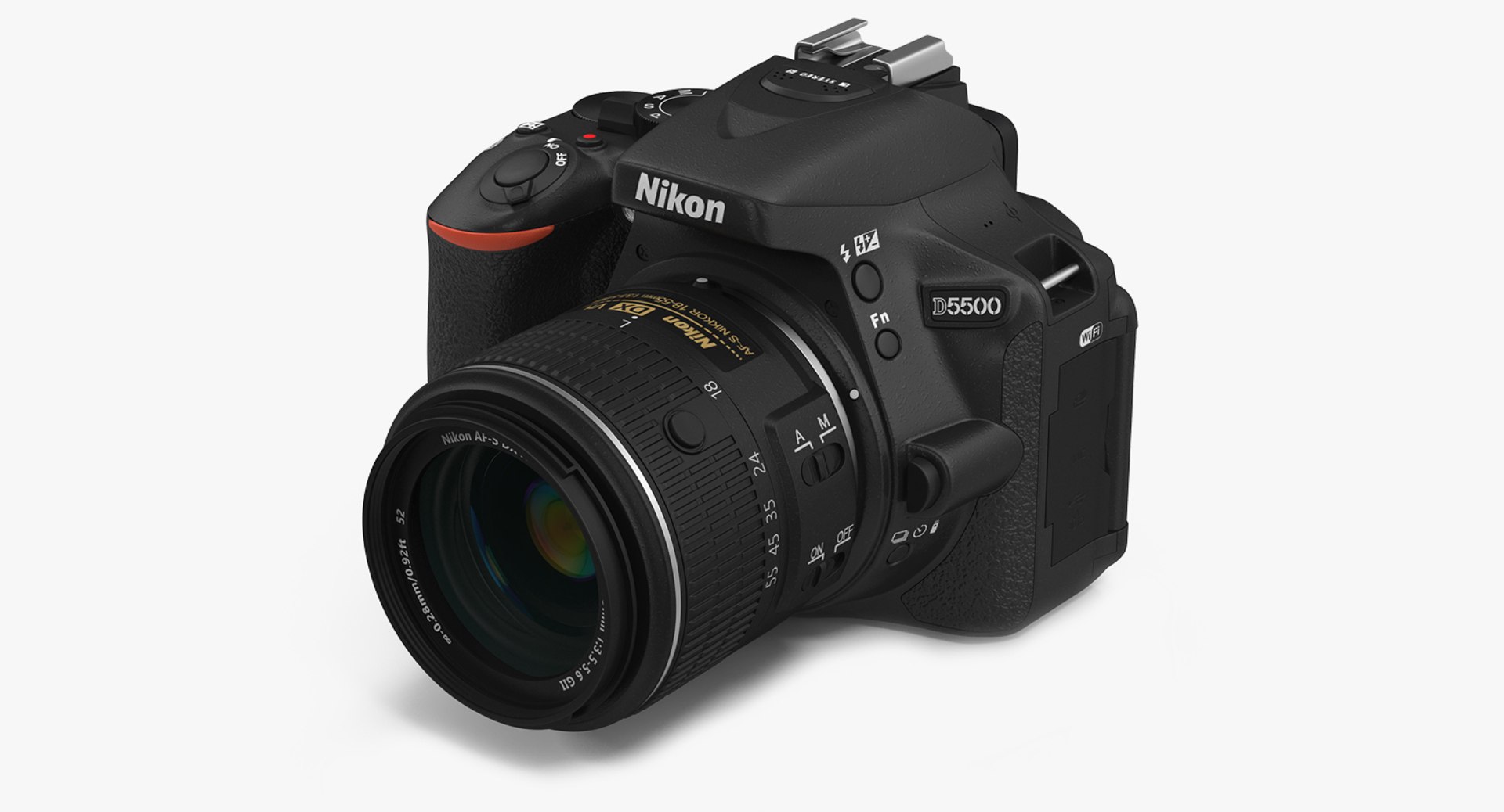 3d 3ds digital camera nikon d5500