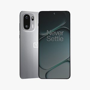 3D OnePlus Ace 6 Silver model