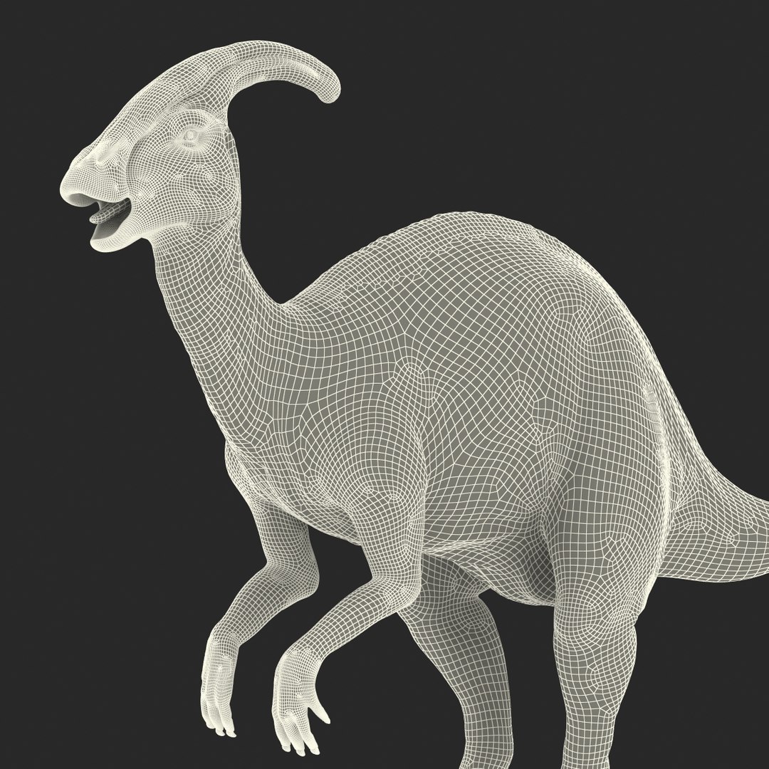 Parasaurolophus 3d C4d