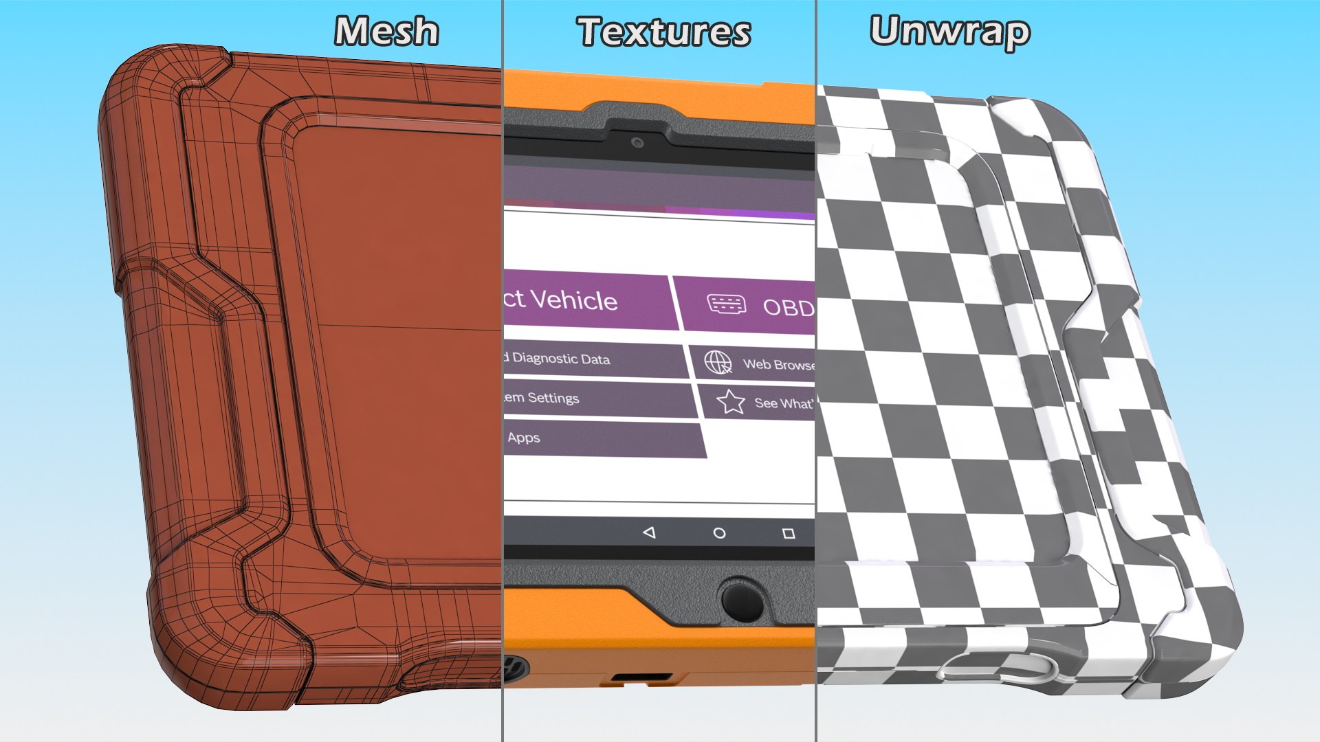 3D Diagnostic Tablet https://p.turbosquid.com/ts-thumb/z2/EiLUNh/YC/diagnostictabletc4dmodel018/jpg/1645459864/1920x1080/fit_q87/6b2e720c332bbad991c76c0fd2f76d9c05297a92/diagnostictabletc4dmodel018.jpg