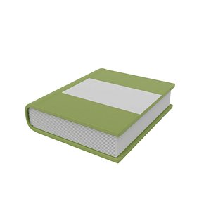 Book  3D illustration