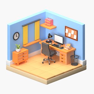 3D Workspace Room