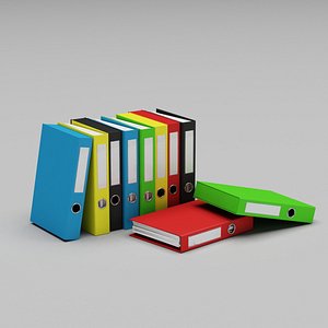 folders papers file model