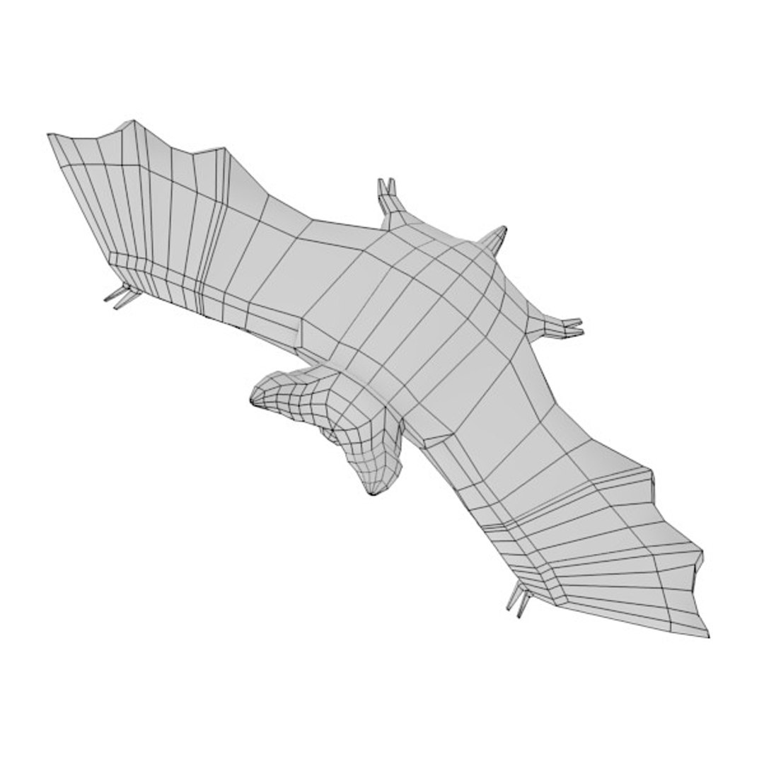 maya cartoon bat