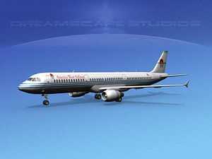 scale airbus 3d dxf