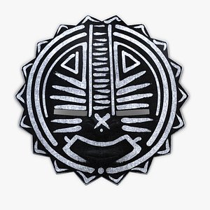 african tribal mask 3d max