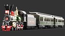 Full Detailed Locomotive Steam Train