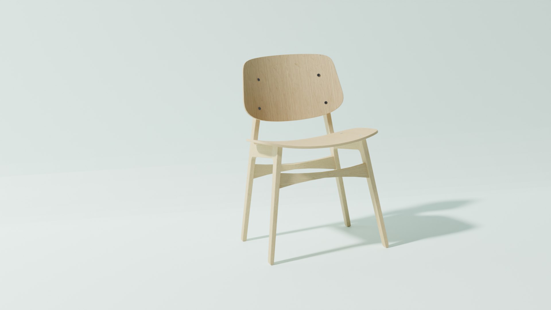 Plywood chair 3D model - TurboSquid 1603724